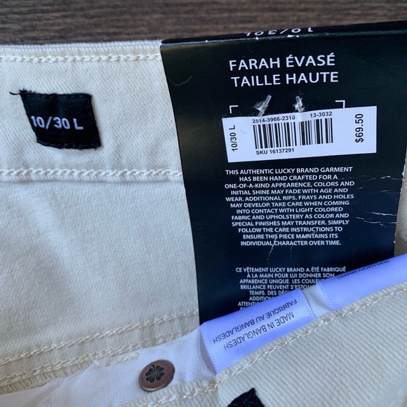 Lucky Brand Farrah High-Rise Flare Jeans - Picture 4 of 9